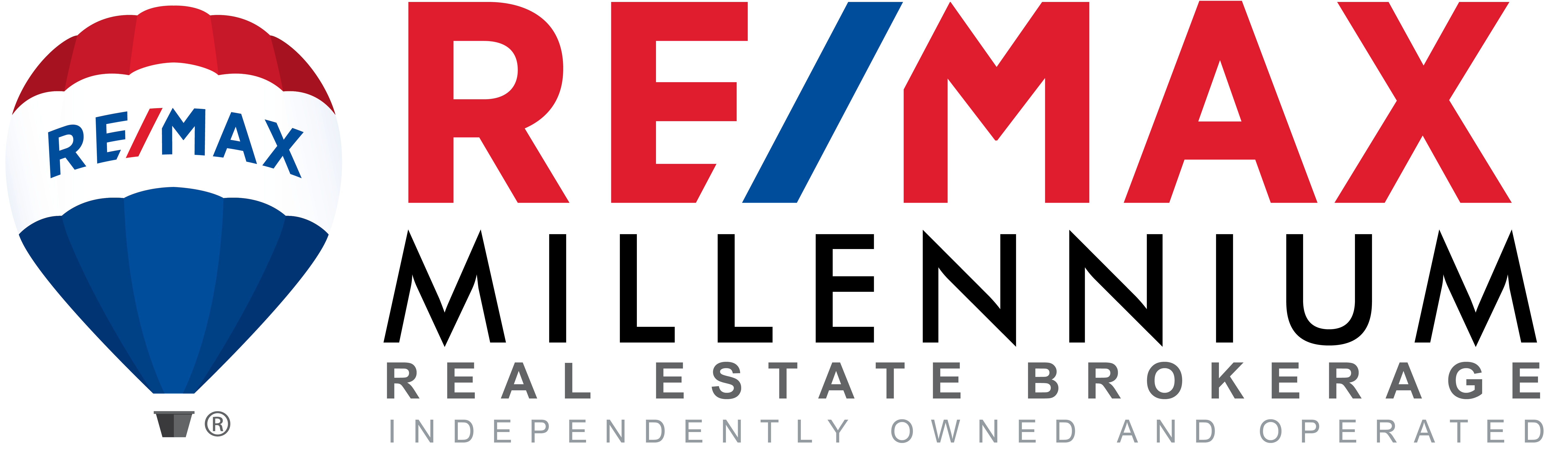 REMAX MILLENNIUM OFFICIAL LOGO COLOUR REMAX MILLENNIUM