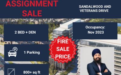 Brampton Condo Apartment Assignment Sale