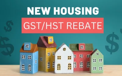 GST/HST New Housing Rebate for Ontario Residents