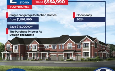 Soleil Milton – Master Planned Community – Townhouse & Single Family Homes